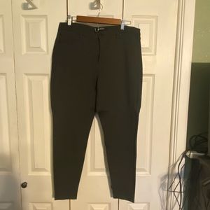 Liverpool Los Angeles.  Army green stretchy pants.